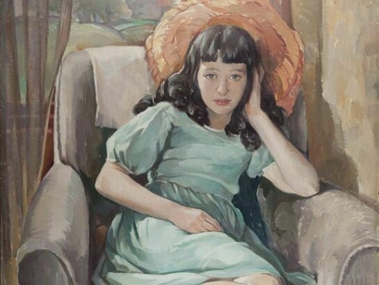 Adam Bruce Thomson, Mary, oil on linen laid on board, 91.4 x 76.2 cm