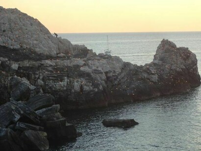Rocky coast. Portovenere