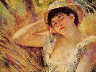 L'addormentata - Pierre-Auguste Renoir