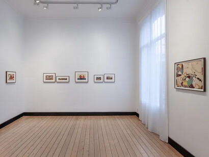 Eugen Gabritschevsky, Vision of inner worlds, exhibition view. Courtesy of Christophe Gaillard Gallery
