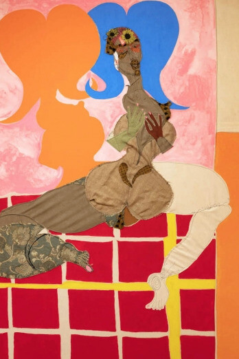 Tschabalala Self. Courtesy of ICA Boston