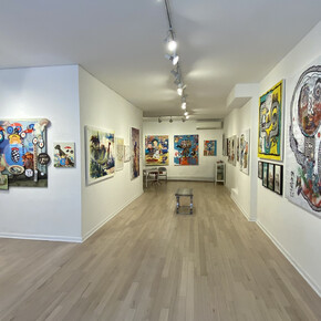 Alejandro Caiazza and Doug Groupp, Fun house, exhibition view. Courtesy of Van Der Plas Gallery