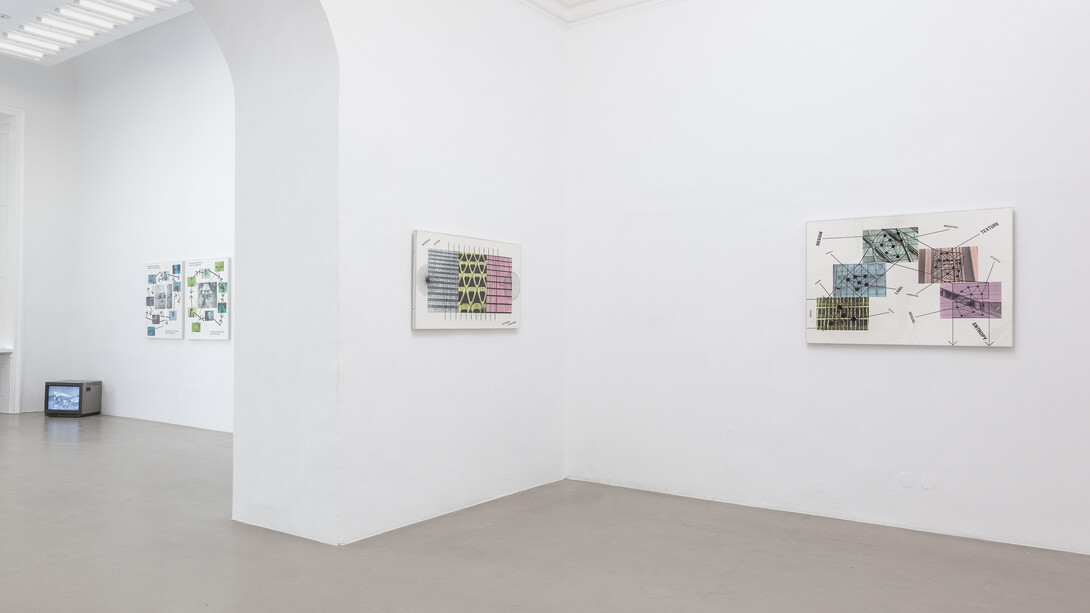 Stephen Willats, Silent influencer, exhibition view. Courtesy of Charim Gallery. Photo by Flavio Palasciano