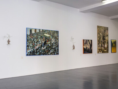 Due Volte. Courtesy of Galleria Giovanni Bonelli