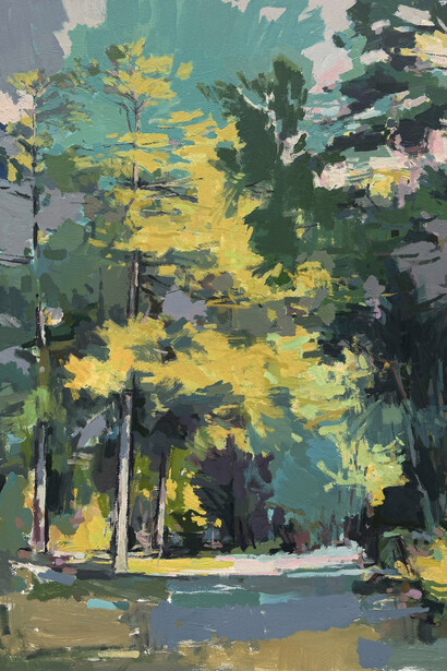 Scotty Peek, Tall (detail), 2026. Courtesy of Spalding Nix Fine Art