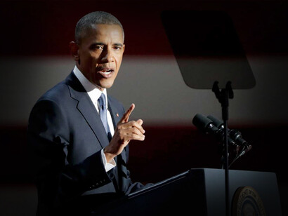 Barack Hussein Obama es un político estadounidense que ejerció como el 44.º presidente de los Estados Unidos de América