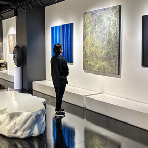 Seoul Summer exhibition at the Lie Sangbong Tower, 2023, installation view. Courtesy of Blank Space Gallery, New York