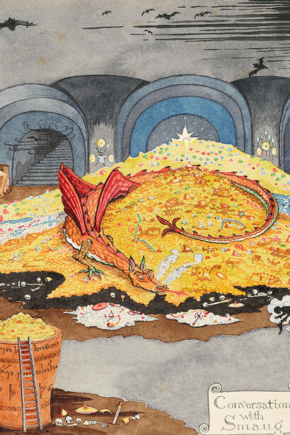 Tolkien. Courtesy of Morgan Museum