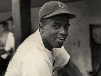 Jackie Robinson, one of the all-time great baseball players and civil rights activists