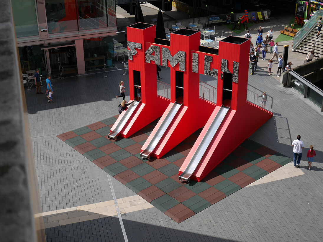Sean Griffiths, Slide Gate, 2014, Courtesy Ambika P3, 2015