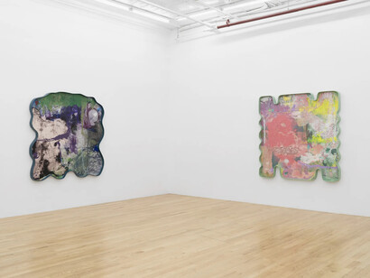 James Benjamin Franklin, Primary, exhibition view. Courtesy of Broadway Gallery