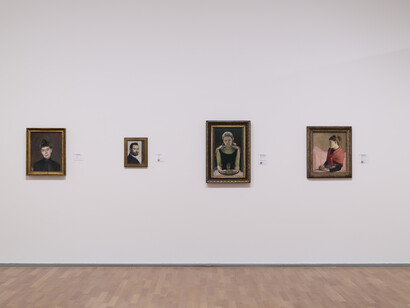 Ferdinand Hodler und Filippo Franzoni. Eine kiinstlerfreundschaft, ausstellungsansicht. Mit freundlicher genehmigung von MASI Lugano