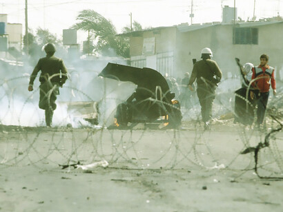 During the Intifada in Gaza in 1987, Palestinians engaged in widespread protests, strikes, and civil disobedience, reflecting a collective push for change and resistance against Israeli control