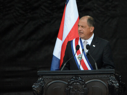 Luis Guillermo Solís, presidente de Costa Rica