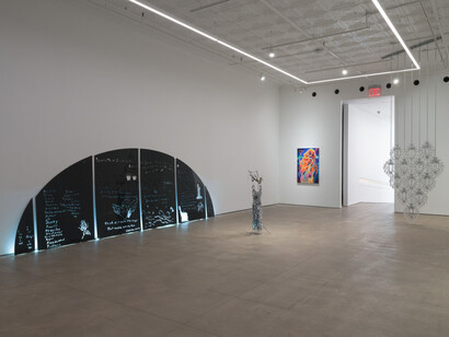 Various artists, Hope is a dangerous thing brings together, exhibition view. Courtesy of P.P.O.W Gallery
