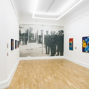 Décio Noviello, Pop subversion, exhibition view. Courtesy of The Mayor Gallery