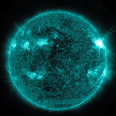 Gran tormenta geomagnética emitida por el Sol (13 de marzo de 2012)