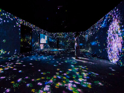 teamLab. Courtesy of Pace Gallery