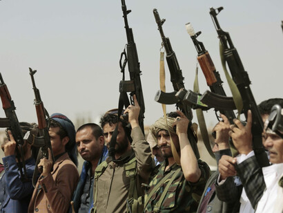 Amidst rising fears of terrorism and regional instability, Houthis display their firepower, highlighting the growing alliance between extremist groups that threatens global security