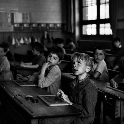 L'information scolaire, 1956 ©Atelier Robert Doisneau