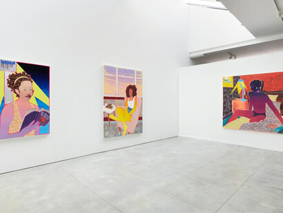 Shh... by Devan Shimoyama. Courtesy of De Buck Gallery
