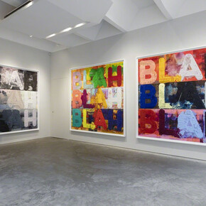Mel Bochner, Recent Prints. Courtesy of Carolina Nitsch