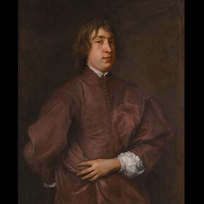 Anthonis van Dyck (Antwerpen 1599 – 1641 London), Everhard Jabach IV, 1636/37, Öl auf Leinwand, Leihgabe aus Privatbesitz, Antwerpen