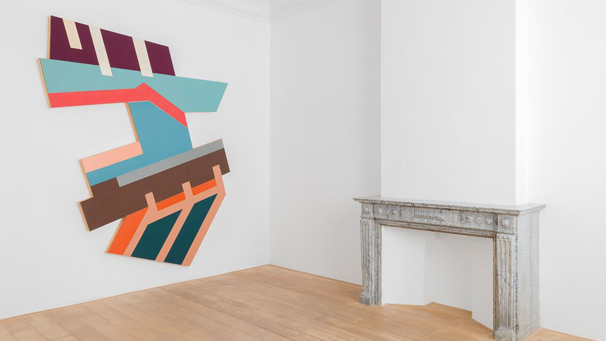 Frank Stella. Courtesy of Charles Riva Collection