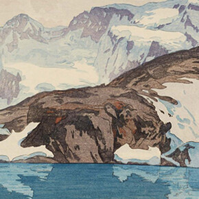 Shinhanga. Japanische holzschnitte, kunstwerke in der ausstellung. Mit freundlicher genehmigung des Museum Franz Gertsch