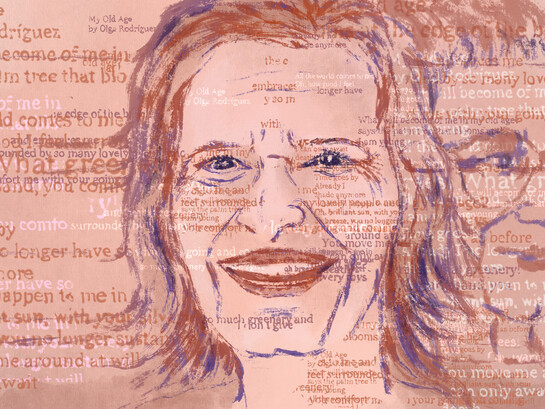 Janet Brof is a compassionate poet and teacher devoted to supporting marginalized communities through social justice initiatives. Illustration by Paola Bilancieri