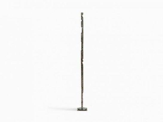 David Smith, Forging IX, 1955, Varnished steel, 72 1/2 x 7 5/8 x 7 5/8 inches (184.2 x 19.4 x 19.4 cm) © The Estate of David Smith/Licensed by VAGA, New York. Photo by Rob McKeever