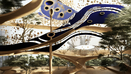 Wasya: una nuova biblioteca biomimetica ispirata al lavoro di Christopher Alexander e Neri Oxman