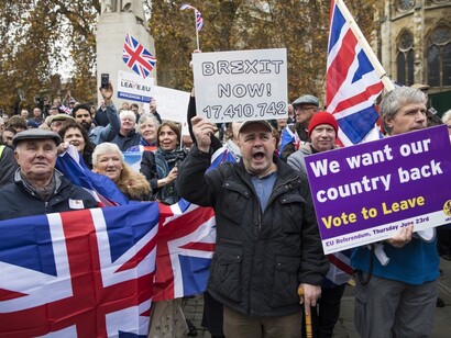 Proteste contro Brexit nel Regno Unito