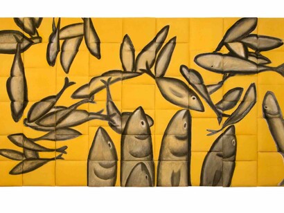 Stefano Ianni, Mar Giallo. Courtesy of Galleria Russo