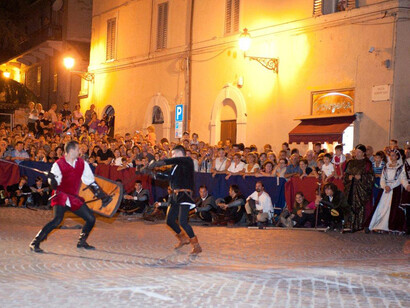 La serata medievale di Pergola
