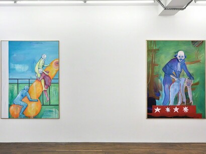 As-tu vraiment besoin d’aller là-bas ?, Exhibition view. Courtesy of Galerie Thomas Bernard