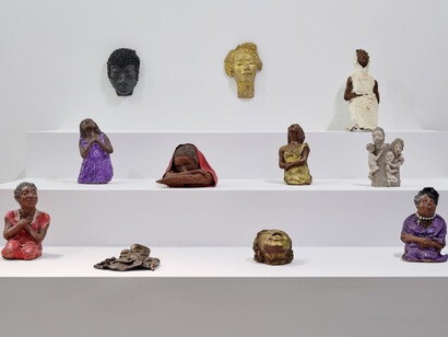 Reverend Joyce McDonald, Ministry, exhibition view. Courtesy of the Bronx Museum of the Arts