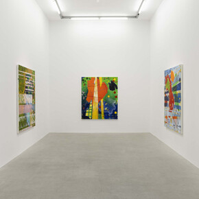 Cynthia Hawkins, Wander/wonder: maps necessary for a walk in 4D, exhibition view. Courtesy of kaufmann repetto