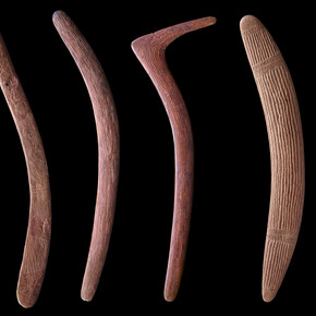Ensemble de boomerangs, Australie, Photo: © MEG, J. Watts