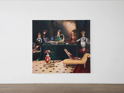 Teodora Axente, From horizon of the matter, rises the vertical of the soul, exhibition view. Courtesy of gallery rosenfeld