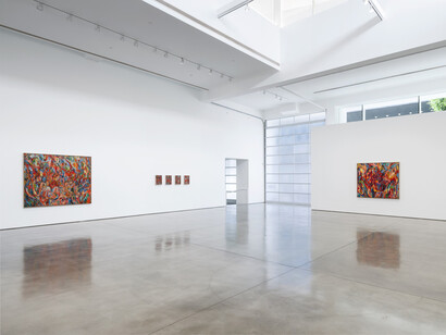 Sabine Moritz, Frost, exhibition view. Courtesy of Gagosian 