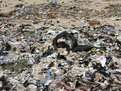 Un mare di plastica