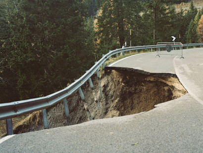 Marina Caneve, Val di zoldo: Destruction #02 (detail), 2018. Courtesy of MoCP