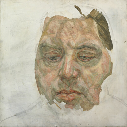Francis Bacon by Lucian Freud (1956)