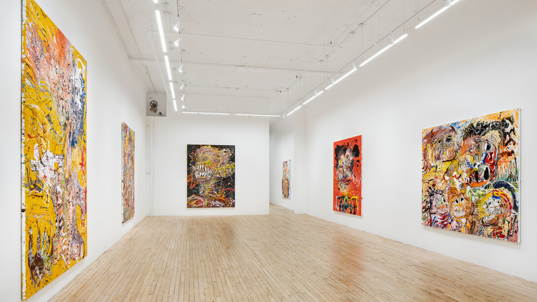 Thomas Dillon, Manic Womb Phantasies, installation view, Shrine NYC. Courtesy of the artist and Shrine Gallery