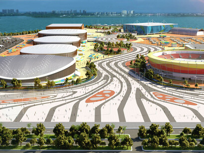 Recreação do Parque Olímpico Rio 2016