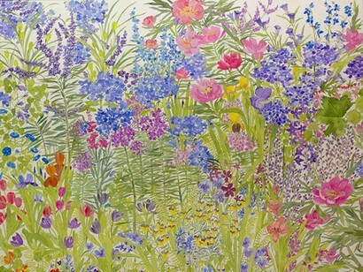 Pamela Sztybel, Garden (48x60), 2014