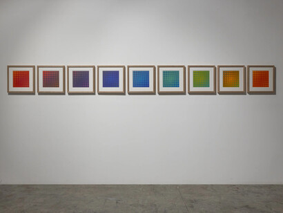 Nima Nabavi, Sunrise at the vortex, exhibition view. Courtesy of The Third Line