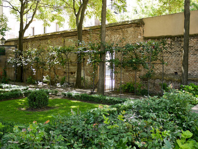 Madrid. Jardín del Príncipe de Anglona. Entrada