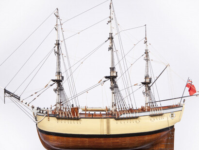 First Fleet Ships. Courtesy of Sydney Living Museums